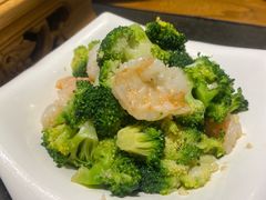 西兰花拌虾仁-小城粥道·海胆鲜虾粥(解放广场店)