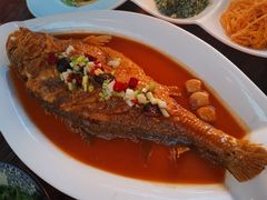 家烧深海大黄鱼-瓦库茶馆17号(海汇港店)