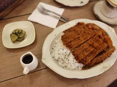 咖喱炸猪排堤坝饭-Ginko银子(青龙街店)