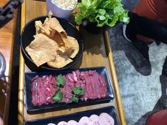 现切牛肉-捞围鲜·港式打边炉(海阳路店)