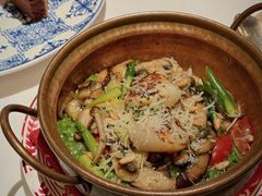 青酱蘑菇干贝炖饭-夏朵餐厅(丁香店)