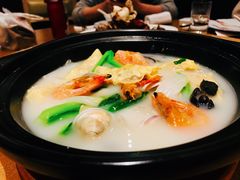 蛋饺时蔬海鲜煲-宁波柏悦酒店·钱湖渔港