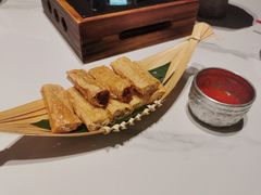 酥香黄鱼五香卷-芽笼芽笼新加坡餐厅(环球港店)