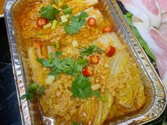 锡纸娃娃菜-燚青春东北泥炉烤肉(百合店)