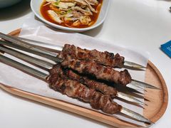 咸盐烤羊肉串-丝路有约·西域美食