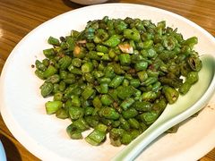 橄榄菜肉末龙豆-禾珍珠家常小馆(河南博物院店)