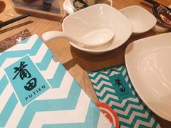 餐具摆设-莆田餐厅(吉隆坡柏威年广场店)