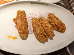 蛋黄鸡翅-新白鹿餐厅(松江开元地中海店)