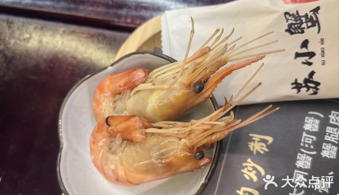 蟹黄面味道鲜美，孩子很爱吃