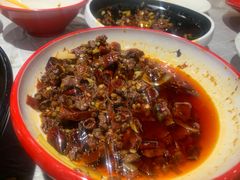 爆炒麻辣鸡血-华仔龙虾(永乐路总店)