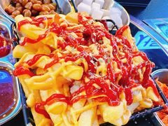 炸薯条-包装马车·韩国料理·포장마차