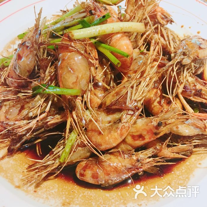 杭州老头儿油爆虾沼虾