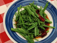 炝拌丝瓜尖-西贝(南开大悦城店)
