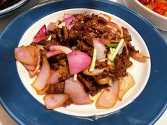 抓炒牛柳-小河盐帮·私家菜·烤鸭(三元桥·霄云路店)