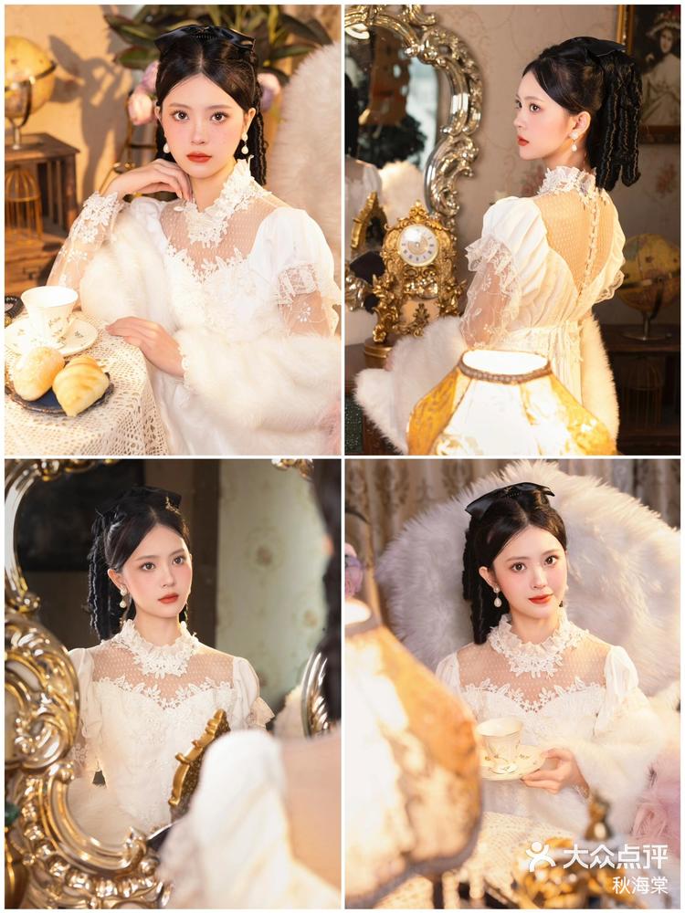 民国大小姐写真梦回金粉世家白秀珠同款