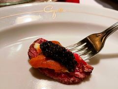 鱼子酱海胆生牛肉-壳里西餐厅Coquille Seafood Bistro(蒙自路店)