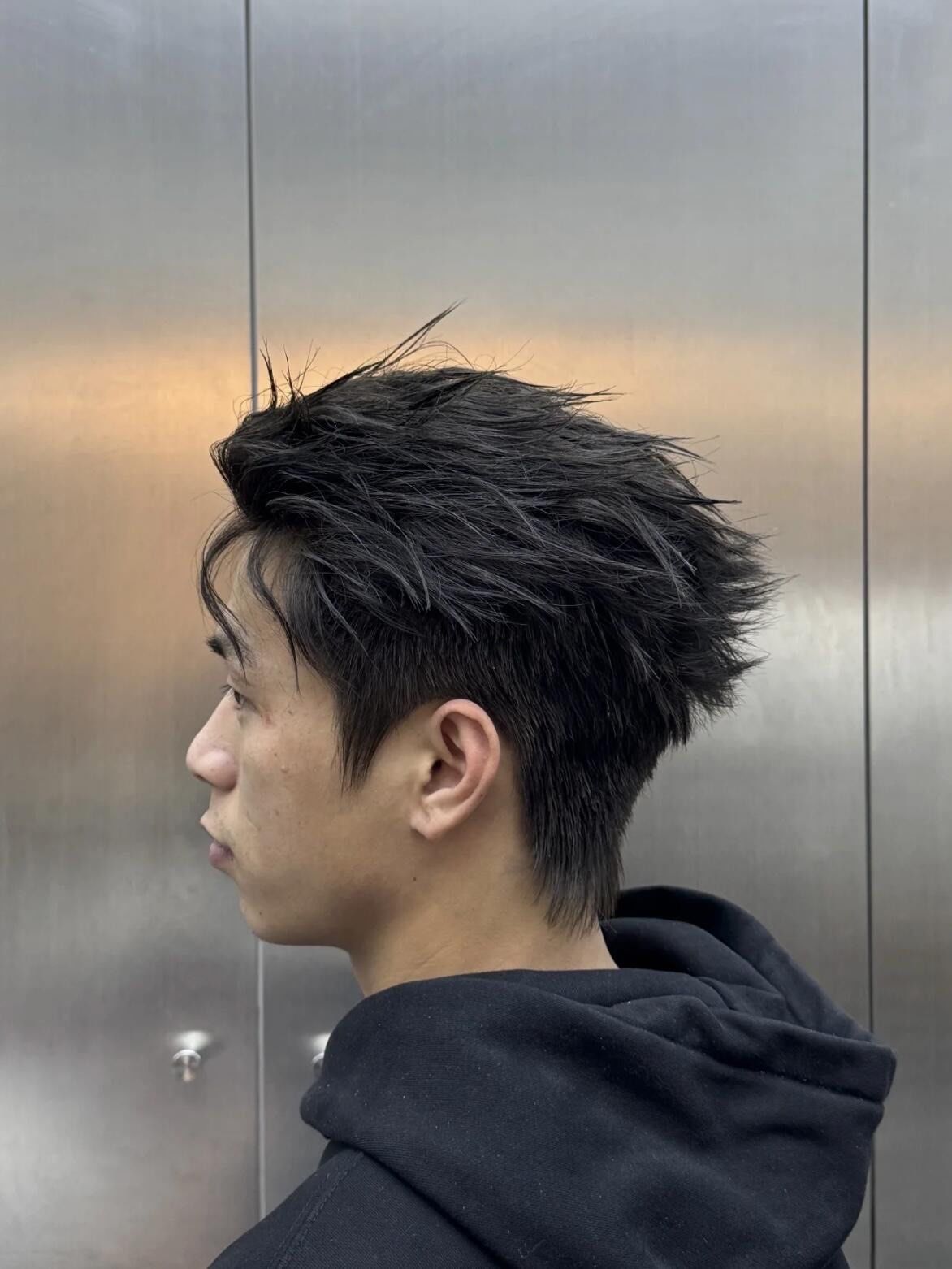 男生酷炫龙须发型✂️