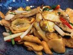 野芫荽炒牛肝菌-半山腰·云南菜(侨福芳草地店)