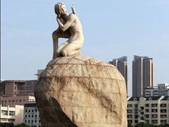 白鹭女神像-白鹭洲公园