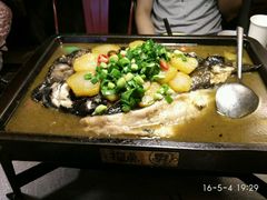 -探鱼·鲜青椒爽麻烤鱼(广州花都来又来店)