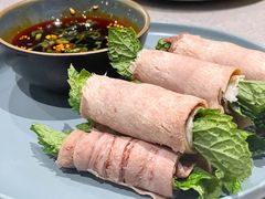 薄荷牛舌卷-半山腰·云南菜(侨福芳草地店)