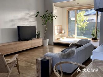 治愈之家‖原木色超大落地窗