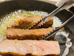 炭火炙烤M12和牛西冷-北京古城老院厉晓麟精致菜