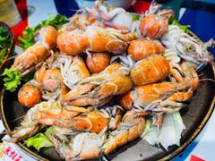 辣炒泸沽虾-419海鲜烧烤大排档