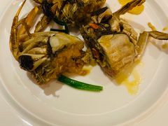 葱姜炒蟹-上海兴国宾馆香樟园西餐厅