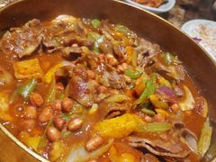 澳洲牛五花锅-猪啊牛呀羊啊铜盘烤肉(正大广场店)