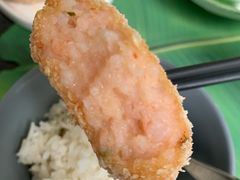 炸虾饼配泰国梅子酱-帕蓝·暹罗料理(大学路店)