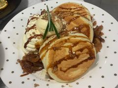 焦糖肉桂苹果舒芙蕾Pancake-娜娜家·Nana's restaurant(国金汇店)