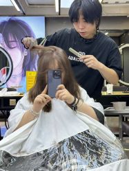 -藤野造型烫发染发