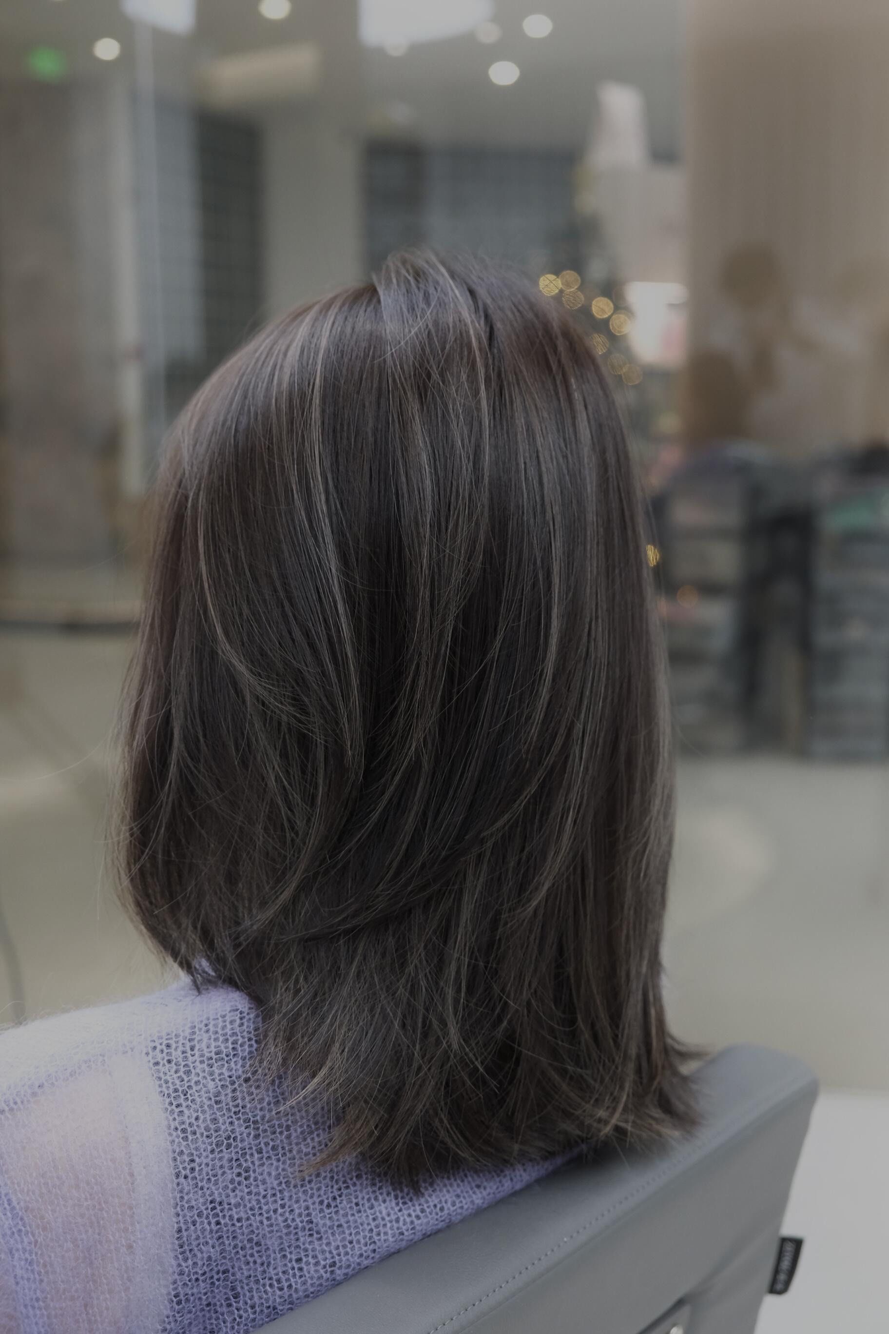 春季发型～层次锁骨发