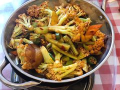 干锅花菜-北方工业大学学生餐厅