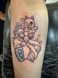 -幸运7纹身刺青Lucky7tattoo