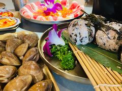 -围炉肉舍•炭烤活鳗•丹东海鲜烤肉(步行街店)