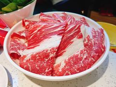 和牛上脑心-三人行骨头王火锅(长寿店)