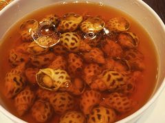 古越陈酿煮花螺-杭州西子湖四季酒店·金沙厅