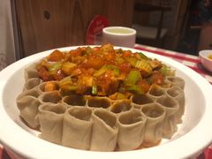 西红柿浇汁莜面-西贝莜面村(万象天地店)