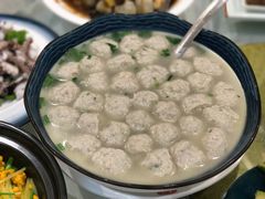小船鱼丸汤-小船渔村•大连菜•大连焖鱼(明泽街店)