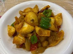 蛋白烧牛筋-江城燕子大排档(江汉路步行街店)