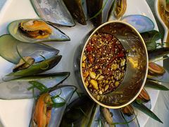 蒜蓉粉丝烤带子-覃记海鲜美食餐厅