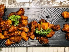 雪花糖醋里脊-绿茶餐厅(财富购物中心店)