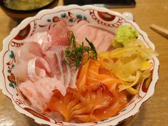 超级海鲜饭定食贅沢海鮮丼定食-七福日本料理