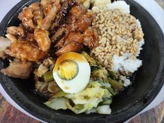 铁板照烧鸡排饭-清华大学-观畴园餐厅