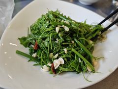 杏仁丝瓜尖-大清花饺子(山庄店)