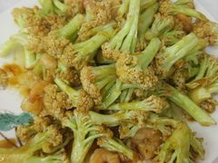 有机菜花爆虾球-北戴河庆山饭店·海鲜砂锅粥(北戴河黑石路店)