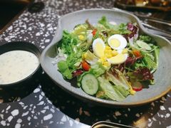 蔬菜沙拉-黑牛の場烤肉(摩天活力城店)