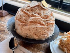 焦糖奶红茶刨冰-半勺舒舒(太乙店)